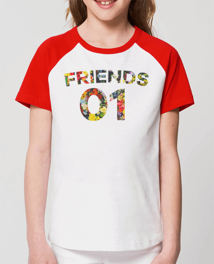 Tee-shirt Enfant BEST FRIENDS FLOWER 2 Par tunetoo