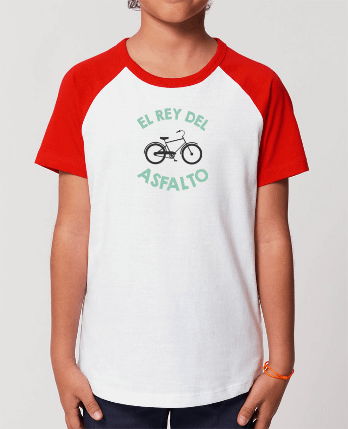 T-shirt Baseball Enfant- Coton - STANLEY MINI CATCHER Rey del asfalto Par tunetoo