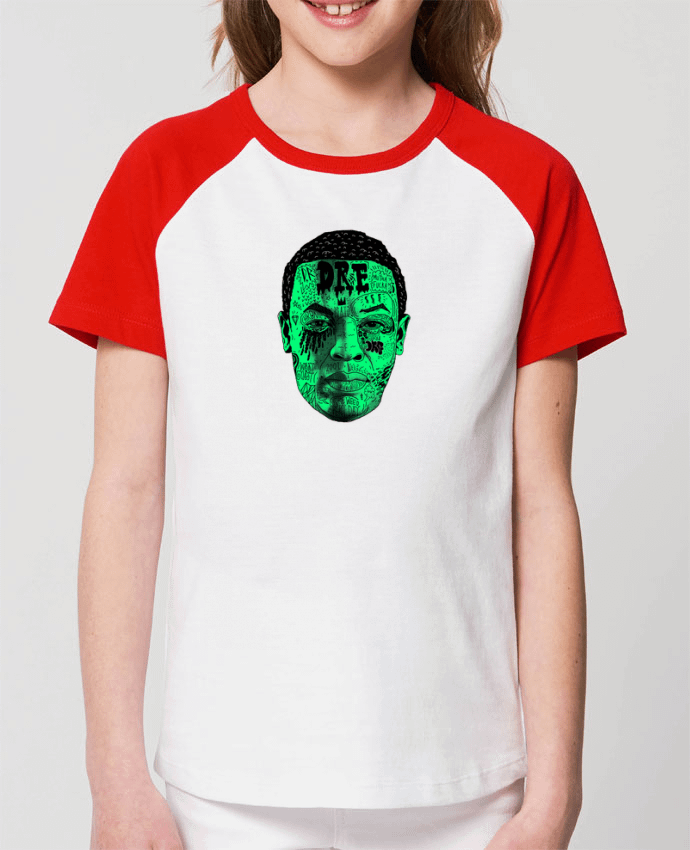 Camiseta Manga Corta Contraste Unisex Stanley MINI CATCHER SHORT SLEEVE Dr.Dre head Par Nick cocozza