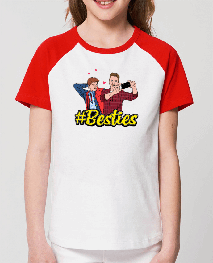 Tee-shirt Enfant Besties Marty McFly Par Nick cocozza
