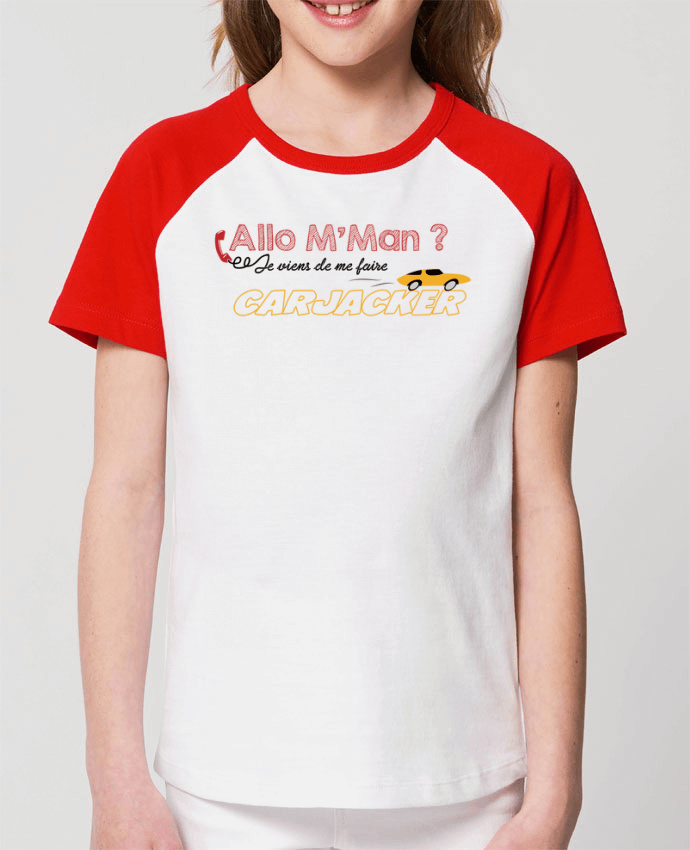 Tee-shirt Enfant Carjacker l'auto Citations Dikkenek Par tunetoo
