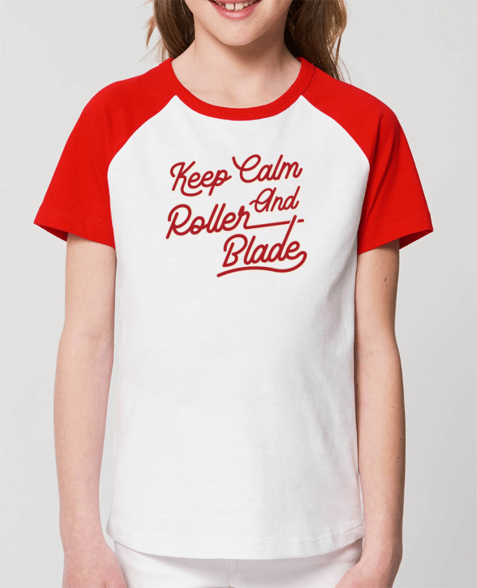 Tee-shirt Enfant Keep calm and rollerblade Par Original t-shirt