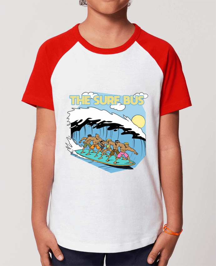 Camiseta Manga Corta Contraste Unisex Stanley MINI CATCHER SHORT SLEEVE The Surf Bus Par Tomi Ax - tomiax.fr