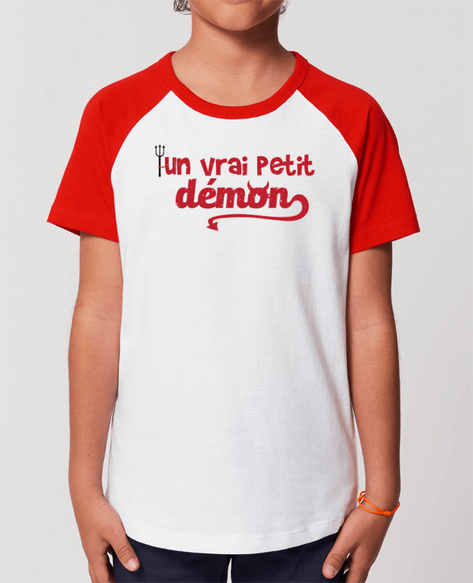 Tee-shirt Enfant Un vrai petit démon Par tunetoo