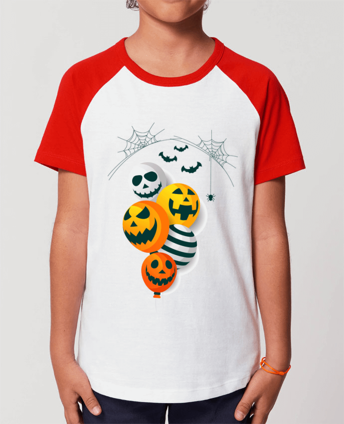 T-shirt Baseball Enfant- Coton - STANLEY MINI CATCHER halloween Par SHOPLA