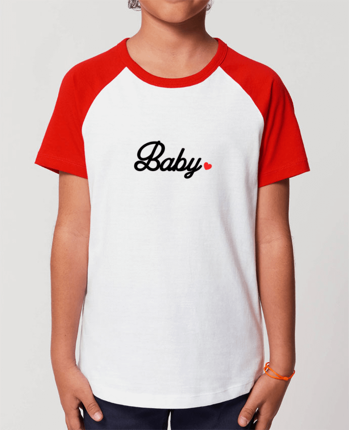 T-shirt Baseball Enfant- Coton - STANLEY MINI CATCHER Baby Par Nana