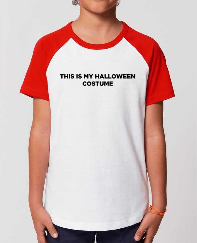 Camiseta Manga Corta Contraste Unisex Stanley MINI CATCHER SHORT SLEEVE This is my halloween costume Par tunetoo