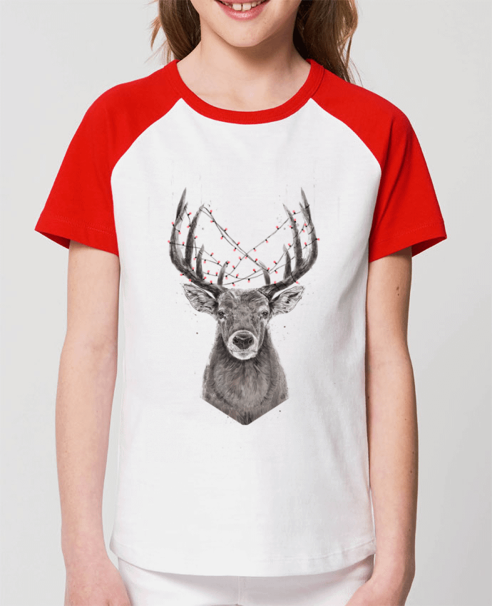 Tee-shirt Enfant Xmas deer Par Balàzs Solti