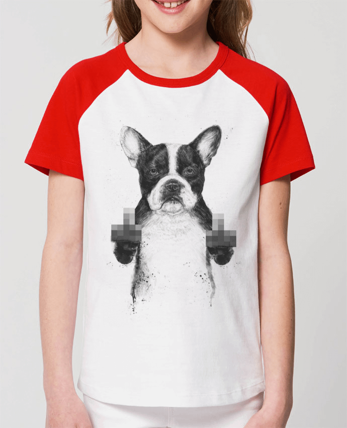 Camiseta Manga Corta Contraste Unisex Stanley MINI CATCHER SHORT SLEEVE Censored dog Par Balàzs Solti