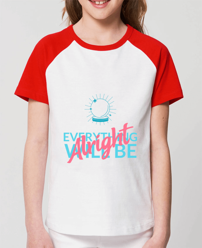 Tee-shirt Enfant t-shirt-design-maker-with-an-optimistic-quote Par Printed Sundries