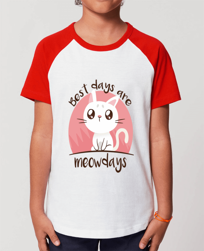 Tee-shirt Enfant Best days with Cat Par cottonwander