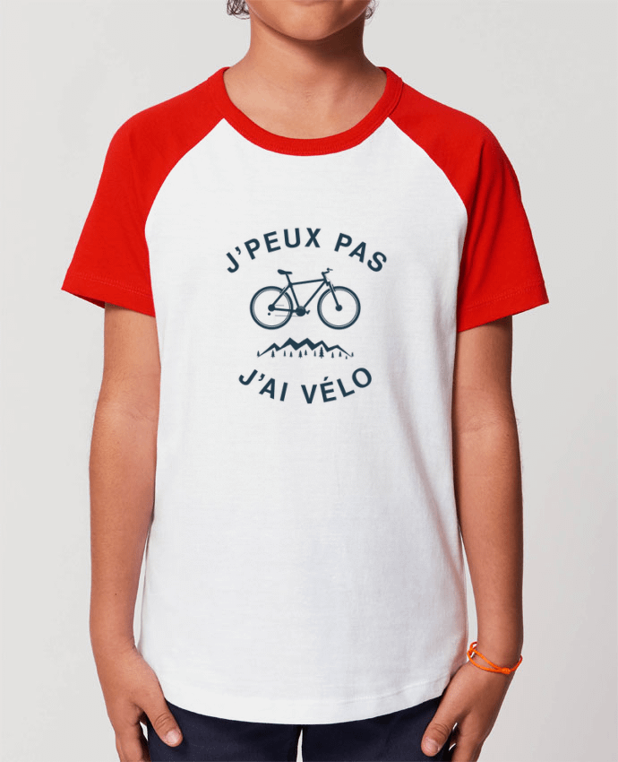 Tee-shirt Enfant J'peux pas j'ai vélo Par tunetoo