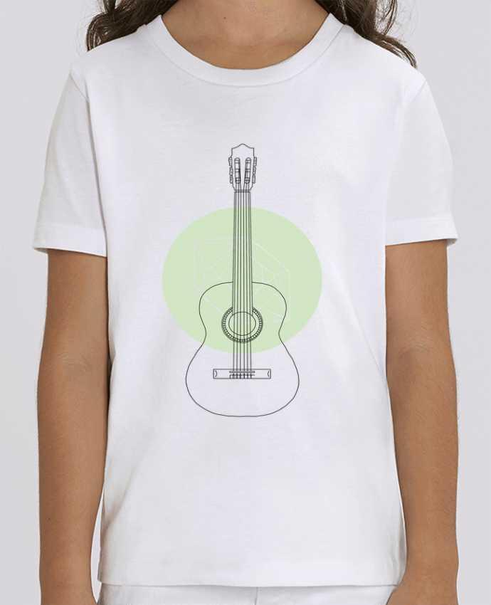 Camiseta Infantil Algodón Orgánico MINI CREATOR Guitar Par Florent Bodart
