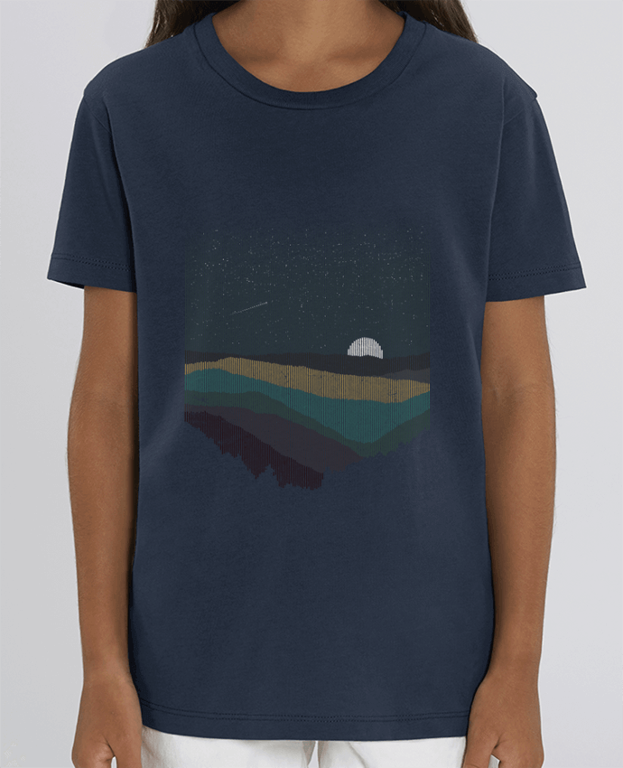 T-shirt Enfant Moonrise Color Par Florent Bodart