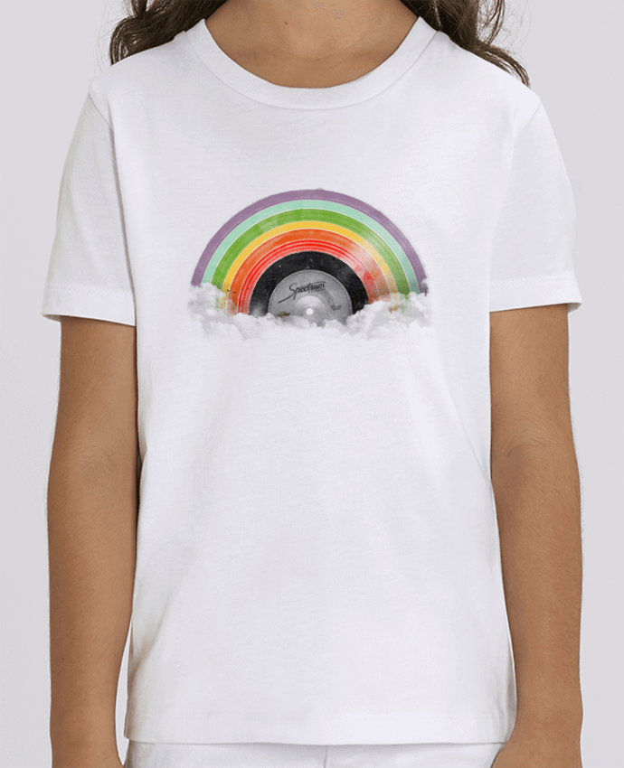 Camiseta Infantil Algodón Orgánico MINI CREATOR Rainbow Classics Par Florent Bodart