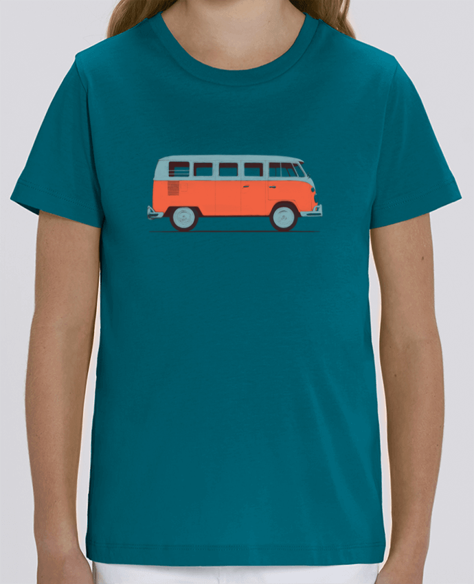 Camiseta Infantil Algodón Orgánico MINI CREATOR Red Van Par Florent Bodart