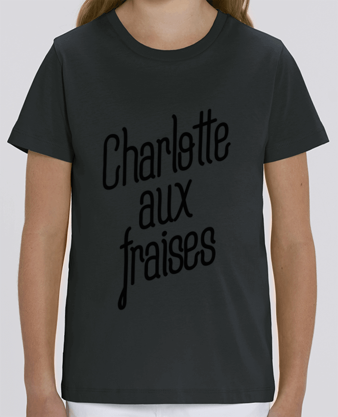 Tee Shirt Enfant Bio Stanley MINI CREATOR Charlotte aux fraises Par tunetoo