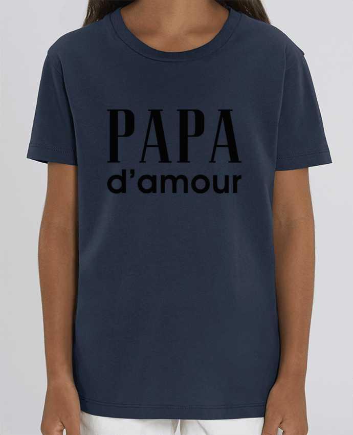 Kids T-shirt Mini Creator Papa d'amour Par tunetoo