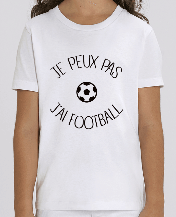 Kids T-shirt Mini Creator Je peux pas j'ai Football Par Freeyourshirt.com