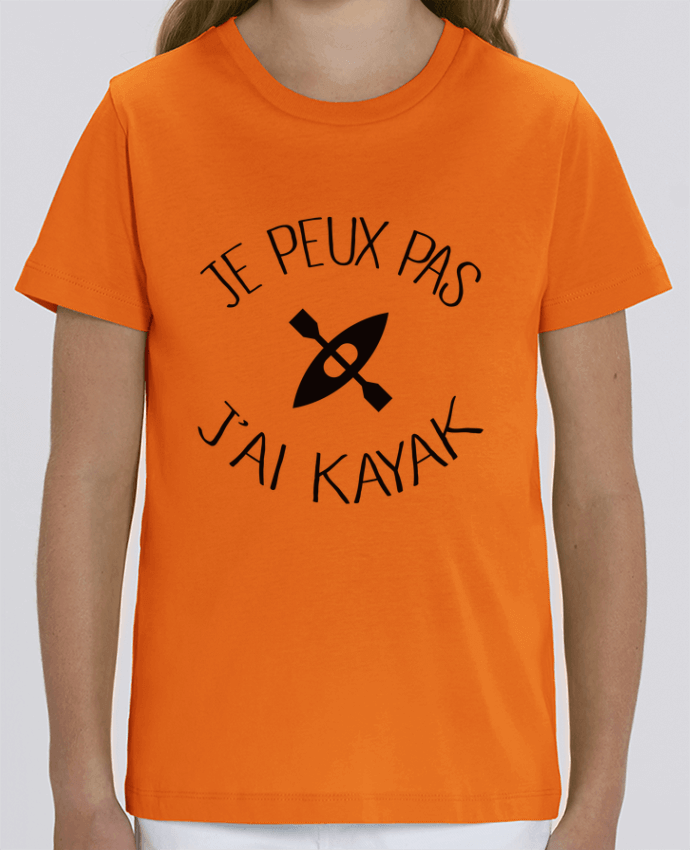 Kids T-shirt Mini Creator Je peux pas j'ai kayak Par Freeyourshirt.com