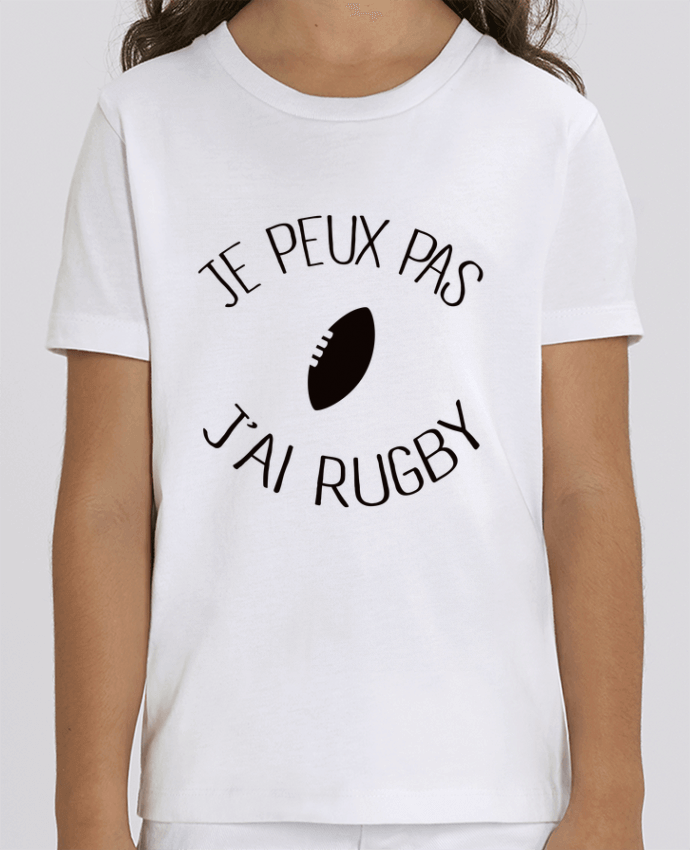 T-shirt Enfant Je peux pas j'ai rugby Par Freeyourshirt.com
