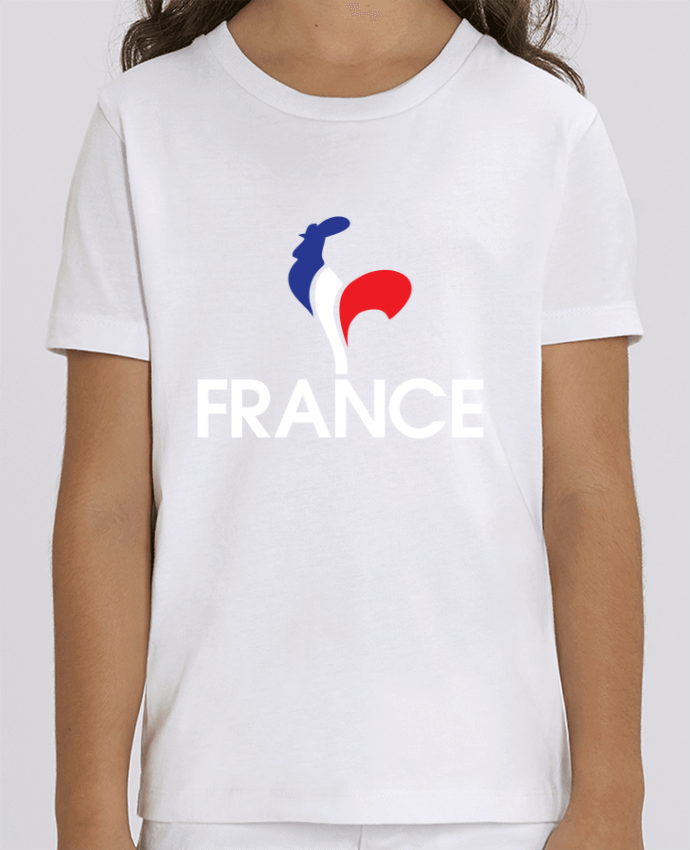 Tee Shirt Enfant Bio Stanley MINI CREATOR France et Coq Par Freeyourshirt.com