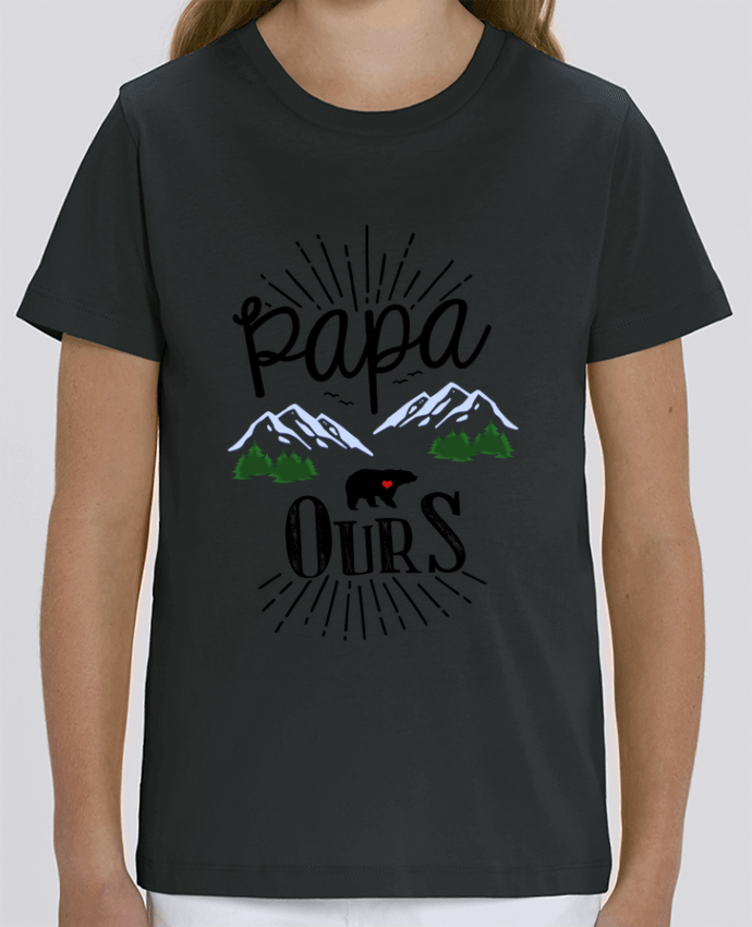 Kids T-shirt Mini Creator Papa Ours Par 