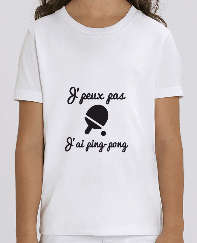 Kids T-shirt Mini Creator J'peux pas j'ai ping-pong,pongiste,je peux pas j'ai ping pong Par Benichan