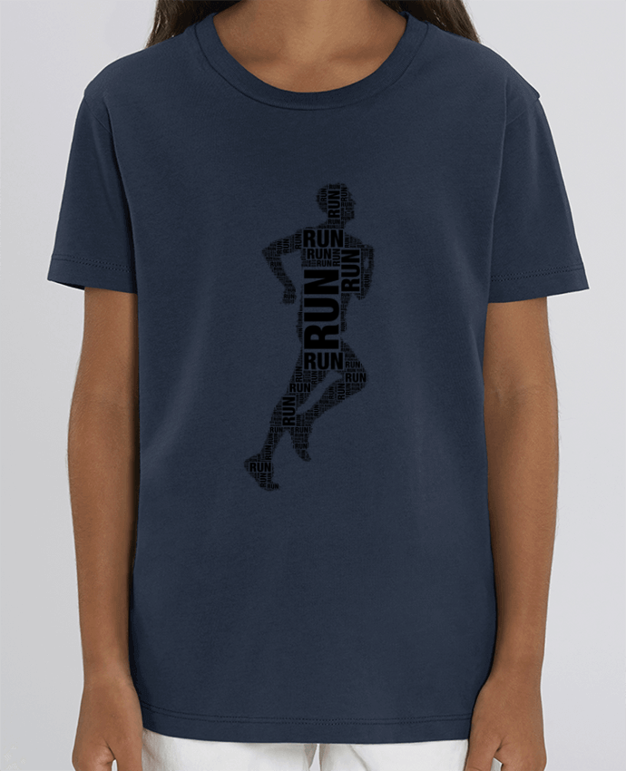 T-shirt Enfant Silhouette running Par justsayin