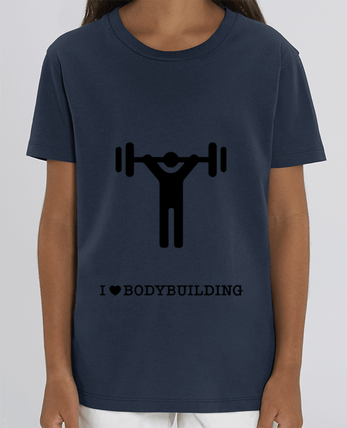 Kids T-shirt Mini Creator I love bodybuilding Par will