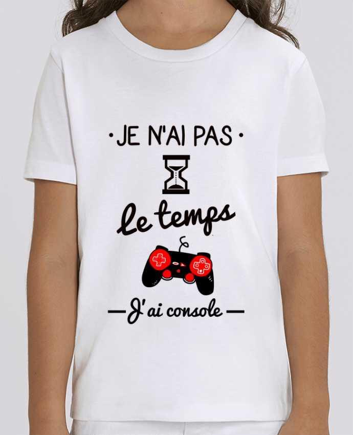 Kids T-shirt Mini Creator Pas le temps, j'ai console, tee shirt geek,gamer Par Benichan