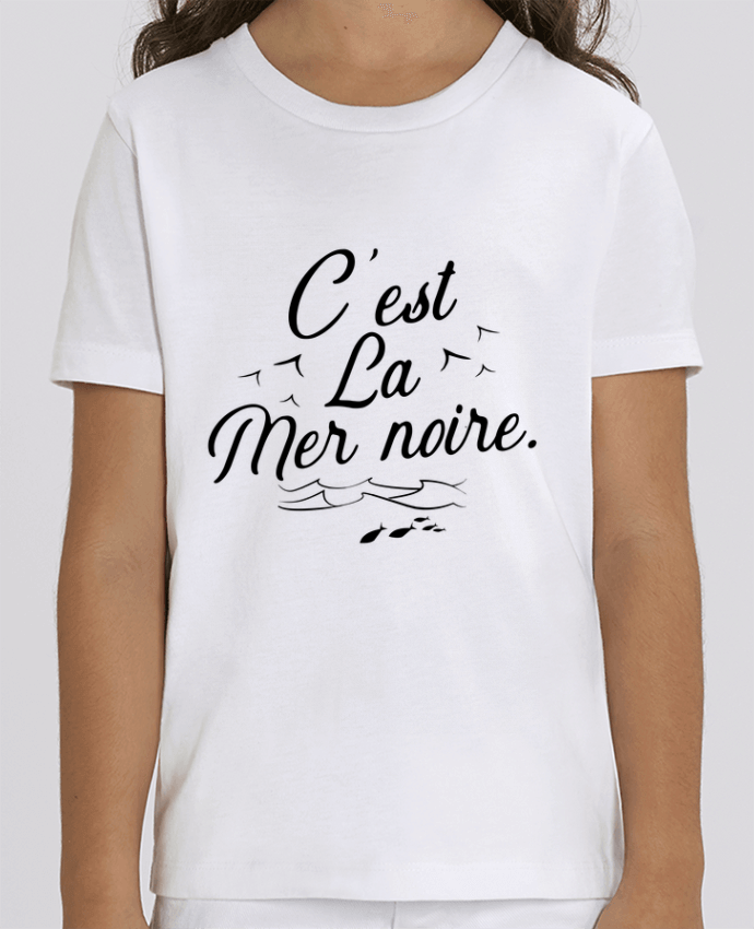 Kids T-shirt Mini Creator C'est la mer noire Par Original t-shirt