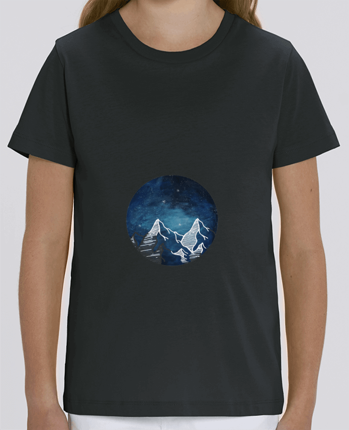 Camiseta Infantil Algodón Orgánico MINI CREATOR Canadian Mountain Par Likagraphe