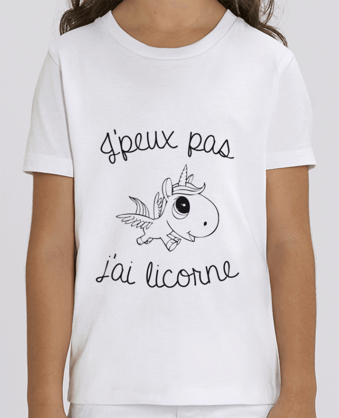 Kids T-shirt Mini Creator Je peux pas j'ai licorne Par FRENCHUP-MAYO