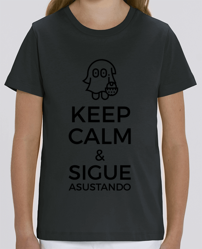 T-shirt Enfant Keep Calm and Sigue Asustando Par tunetoo