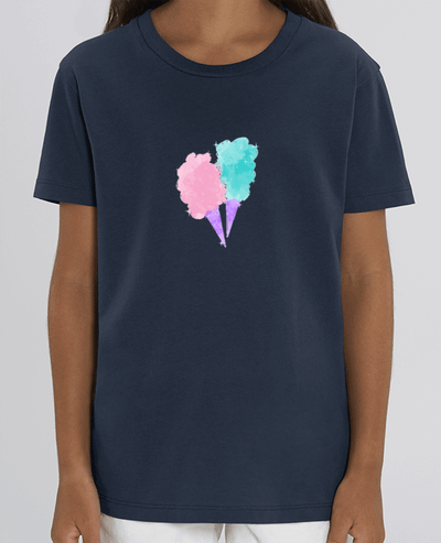 T-shirt Enfant Watercolor Cotton Candy Par PinkGlitter