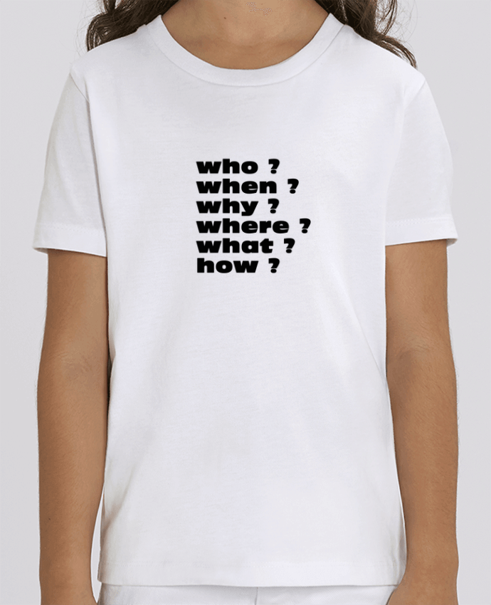 T-shirt Enfant Questions Par Les Caprices de Filles