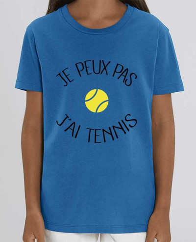 T-shirt Enfant Je peux pas j'ai Tennis Par Freeyourshirt.com
