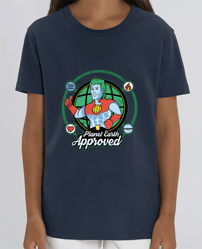 Kids T-shirt Mini Creator Planet Earth Approved Par Kempo24