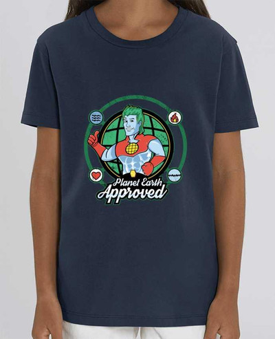 T-shirt Enfant Planet Earth Approved Par Kempo24