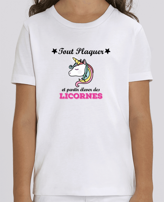 Kids T-shirt Mini Creator Tout plaquer et bytir élever des licornes Par tunetoo