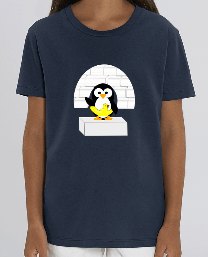 Camiseta Infantil Algodón Orgánico MINI CREATOR Le Pingouin Par Les Caprices de Filles