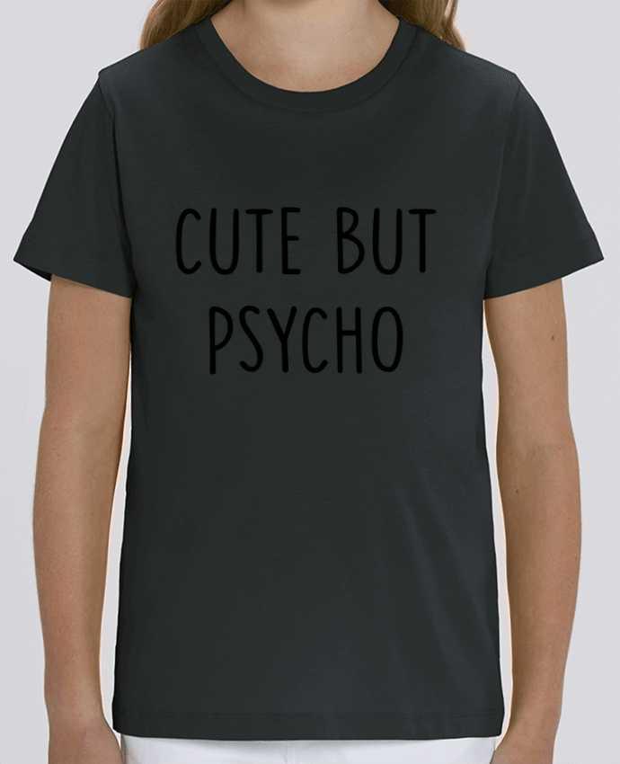 Camiseta Infantil Algodón Orgánico MINI CREATOR Cute but psycho 2 Par Bichette
