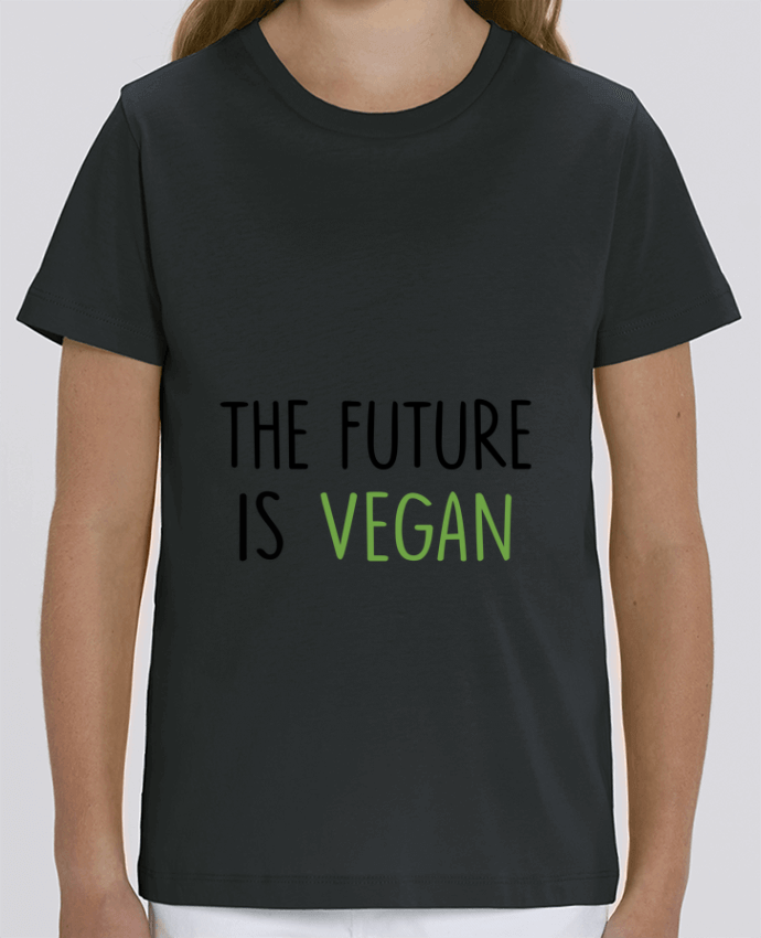 Tee Shirt Enfant Bio Stanley MINI CREATOR The future is vegan Par Bichette