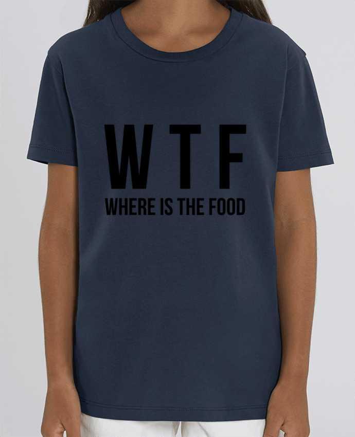 T-shirt Enfant Where is The Food Par Bichette