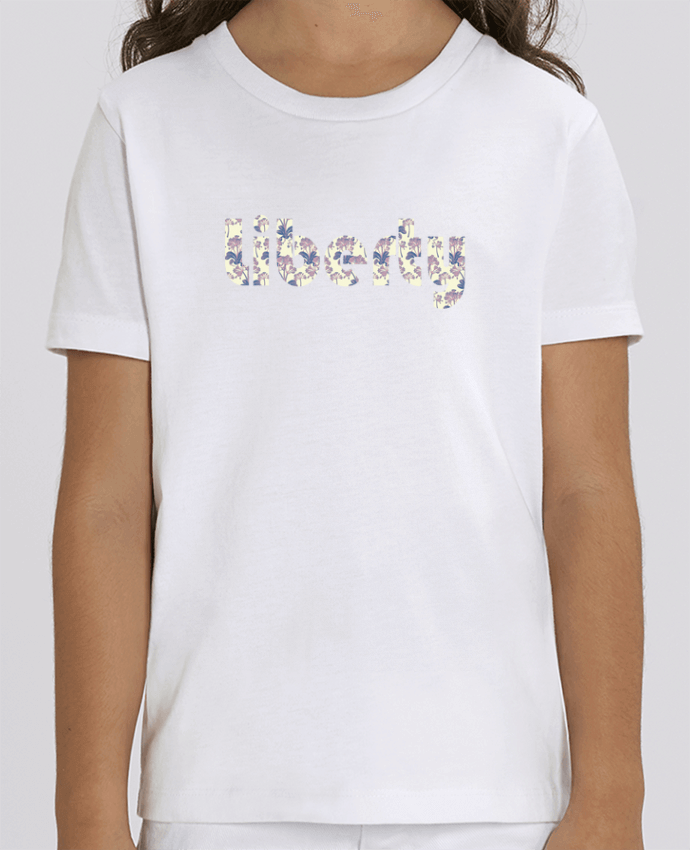 Camiseta Infantil Algodón Orgánico MINI CREATOR Liberty Par Les Caprices de Filles