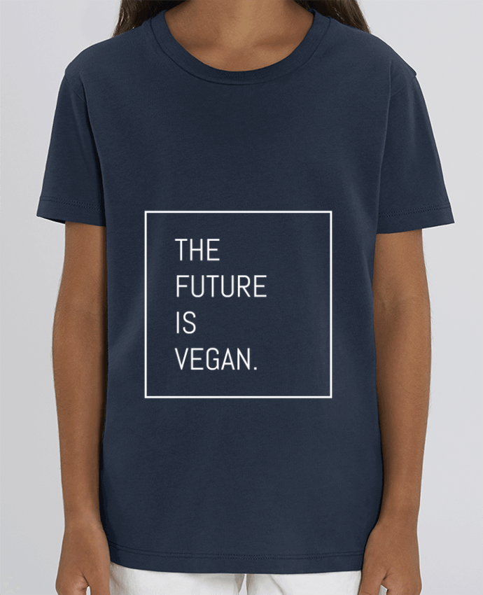 Camiseta Infantil Algodón Orgánico MINI CREATOR The future is vegan. Par Bichette