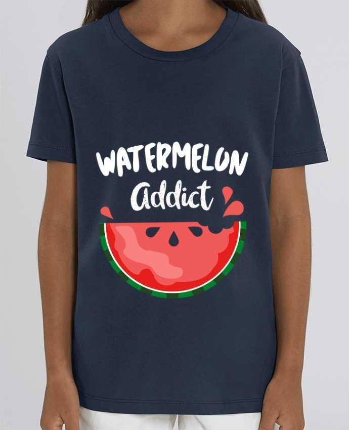 Camiseta Infantil Algodón Orgánico MINI CREATOR Watermelon addict Par Bichette
