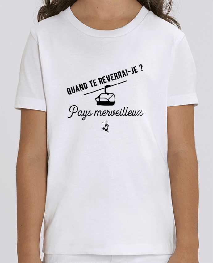 Camiseta Infantil Algodón Orgánico MINI CREATOR Pays merveilleux humour Par Original t-shirt