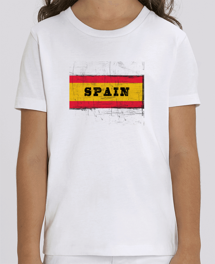 T-shirt Enfant Drapeau espagnol Par Les Caprices de Filles